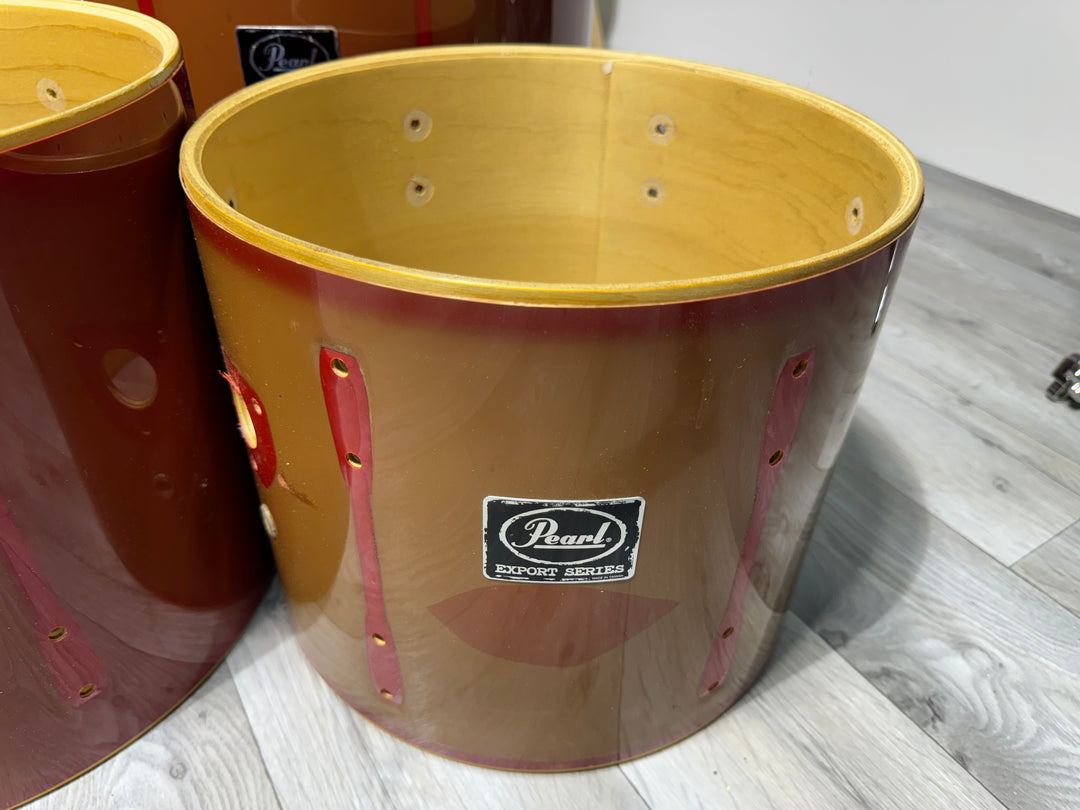 Pearl Export Shell Set x5 / Bare Wood Project / Upcycle #OC43