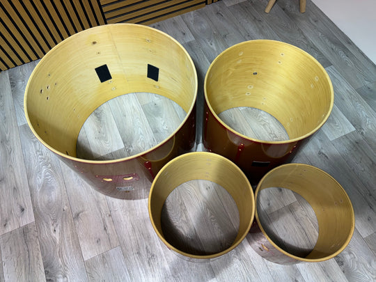 Pearl Export Shell Set x5 / Bare Wood Project / Upcycle #OC43