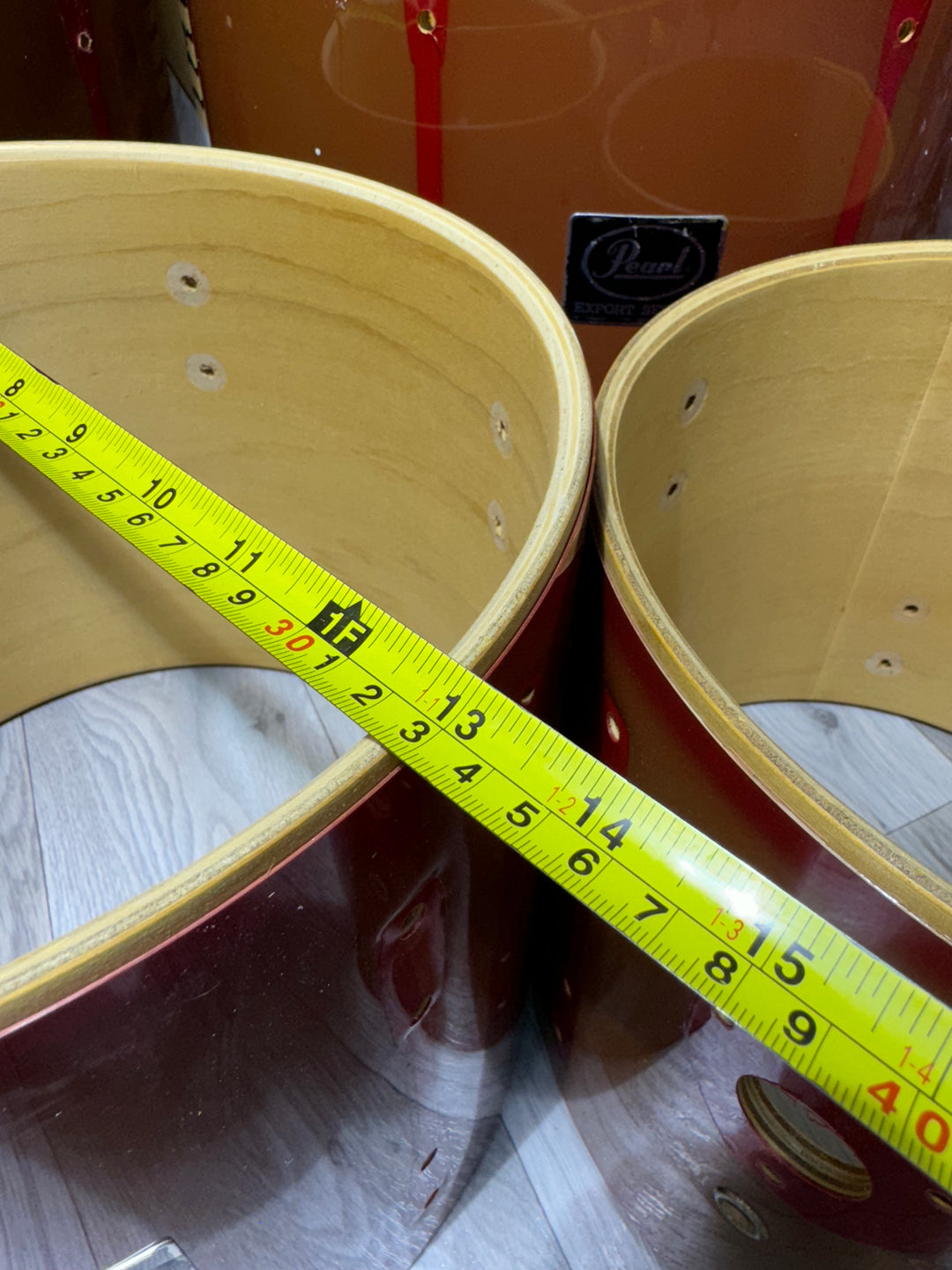 Pearl Export Shell Set x5 / Bare Wood Project / Upcycle #OC43