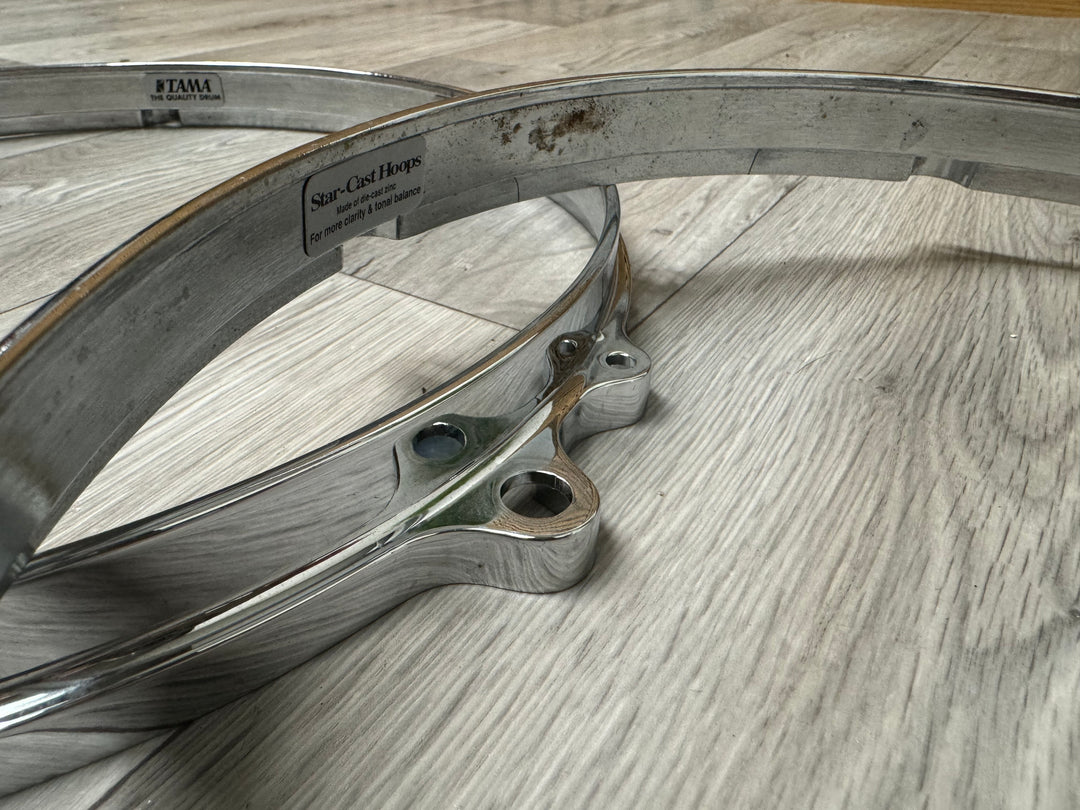 TAMA Star-Cast 13" 6-Lug Tom Drum Hoops / Hardware #OQ95