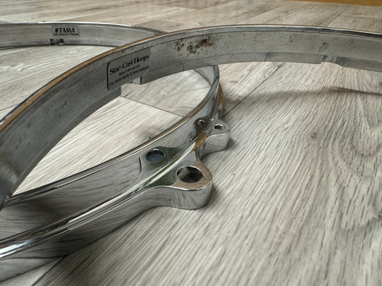 TAMA Star-Cast 13" 6-Lug Tom Drum Hoops / Hardware #OQ95