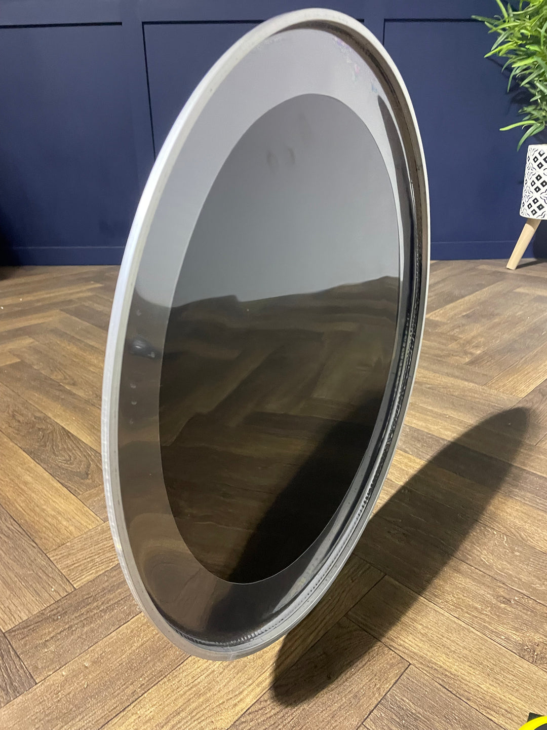 Yamaha Bass 20" Drum Heads (Pair) / Black & Clear #NB81