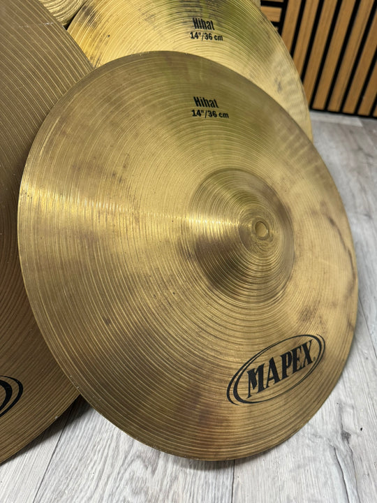 Mapex Cymbal Set / 14" 16" 20" / Drum Accessory #VL3