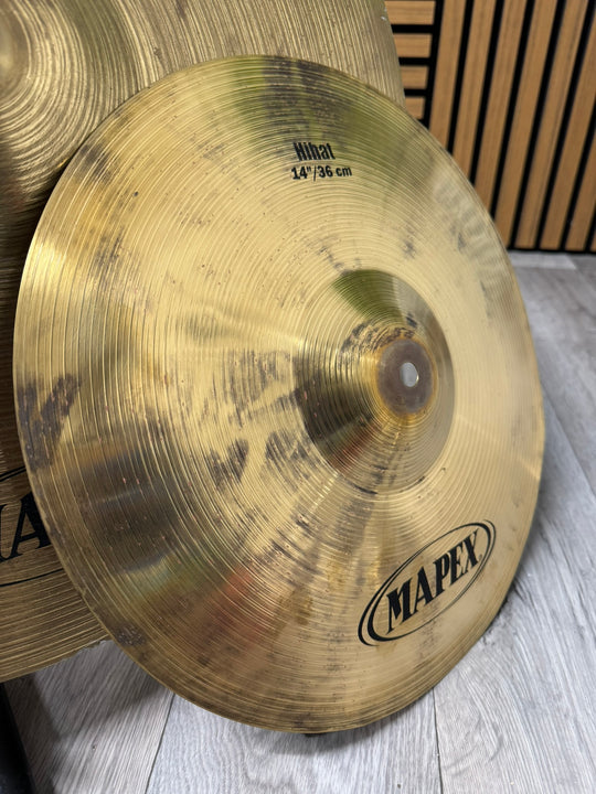 Mapex Cymbal Set / 14" 16" 20" / Drum Accessory #VL3