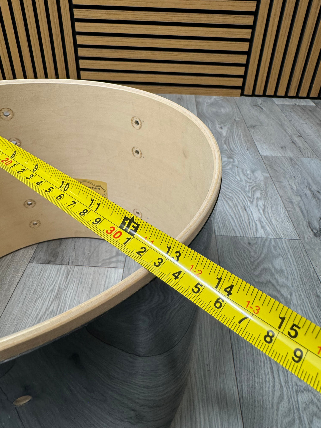 TAMA Superstar Tom Drum Shell 13”x10” Bare Wood Project #OQ101