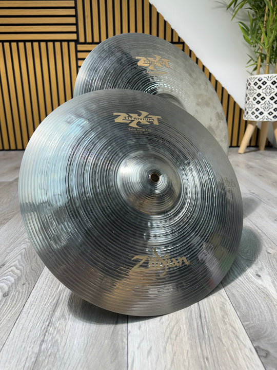 Zildjian ZXT Titanium Hi Hats 14”/35cm Cymbals (Pair) #OC50