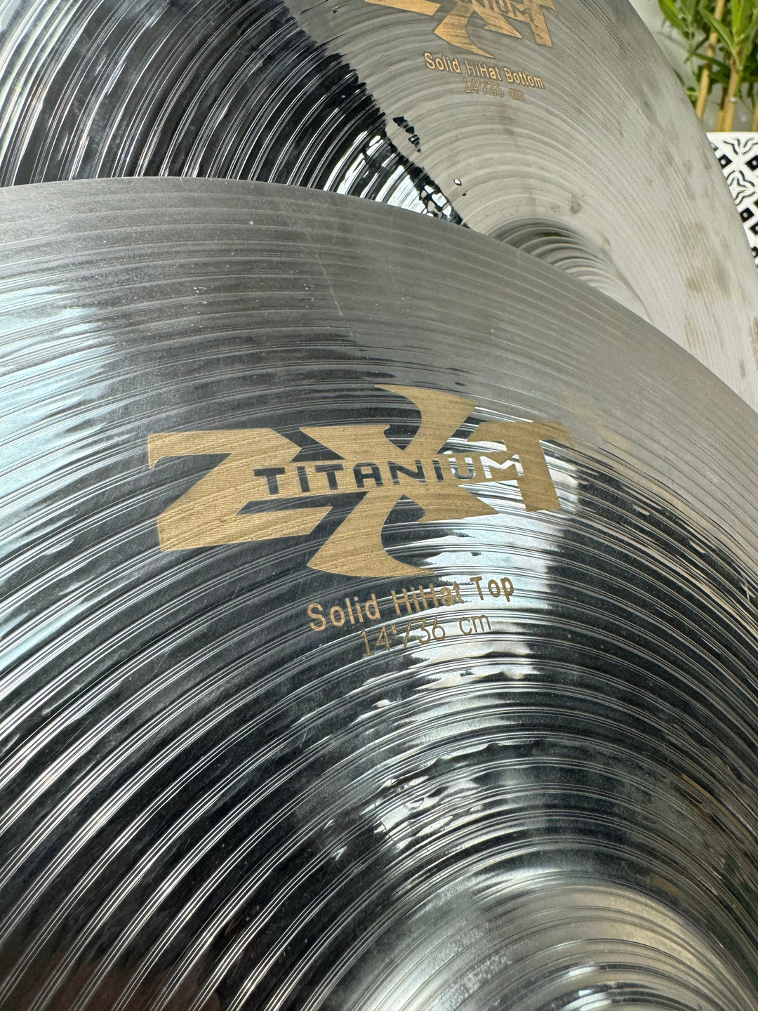 Zildjian ZXT Titanium Hi Hats 14”/35cm Cymbals (Pair) #OC50