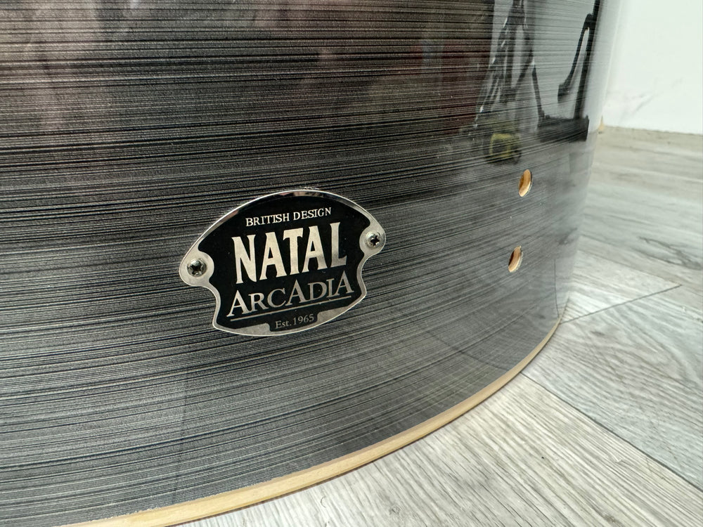 Natal Arcadia Bass Drum Shell 22”x16” Bare Wood Project #WV23