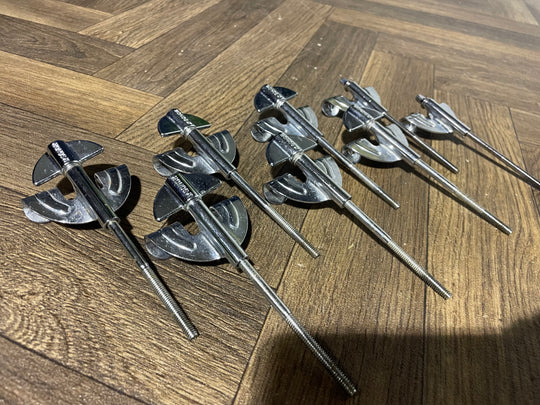 Sonor Bass Drum Tension Rods and Claws Hardware x8 #NB92