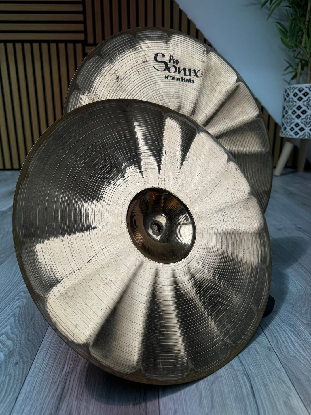 Sabian Pro Sonix Hats 14”/36cm Hi Hat Cymbals (Pair) #OC63