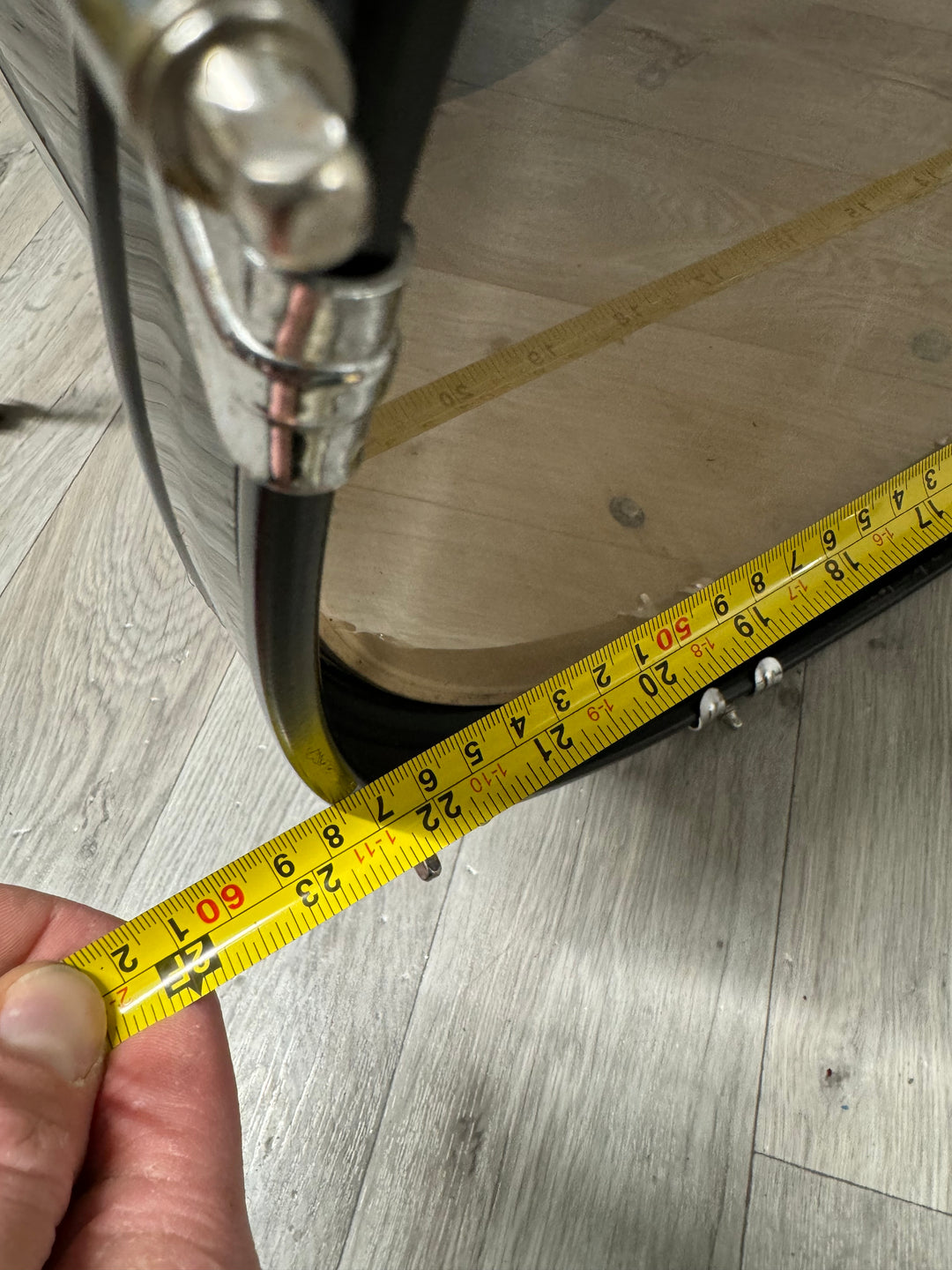 Mapex Tornado 22"x16" Bass Drum / Kick Drum / Black #OQ121