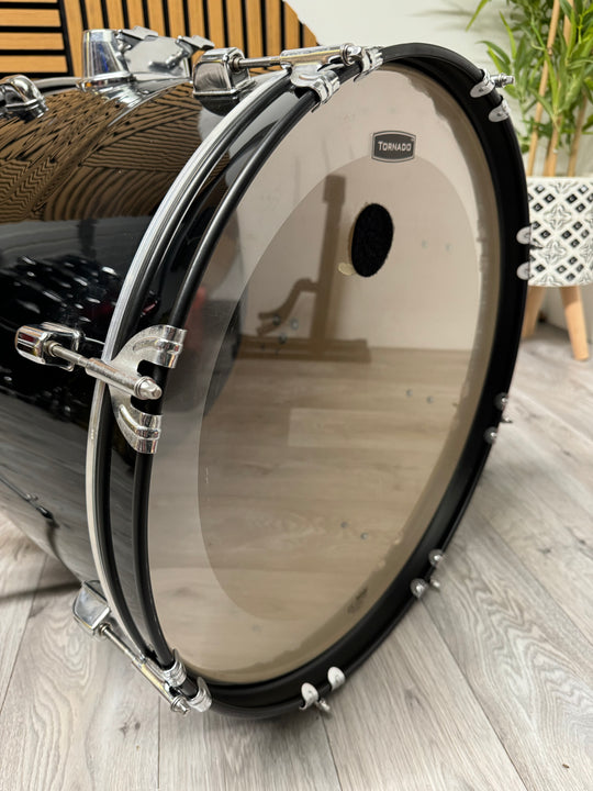 Mapex Tornado 20"x16" Bass Drum / Kick Drum / Black #OQ122