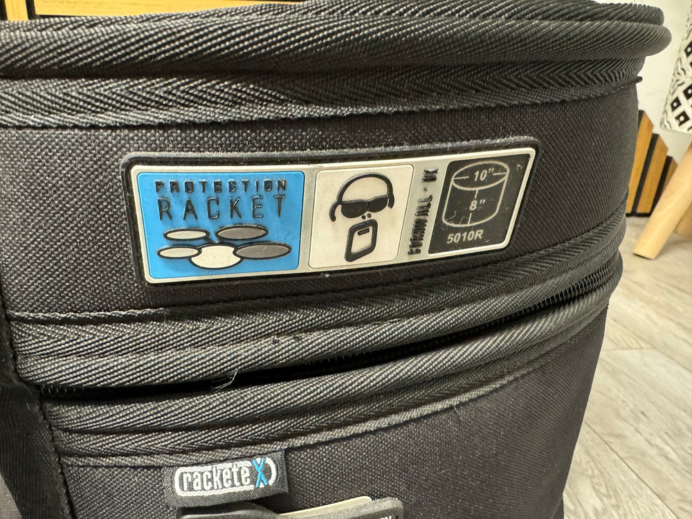 Protection Racket 10”x8” Tom Drum Lined Soft Case Bag #WW6