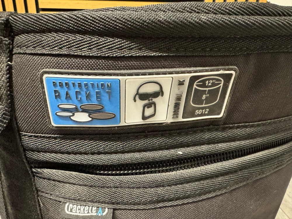 Protection Racket 12”x8” Tom Drum Lined Soft Case Bag #WW7