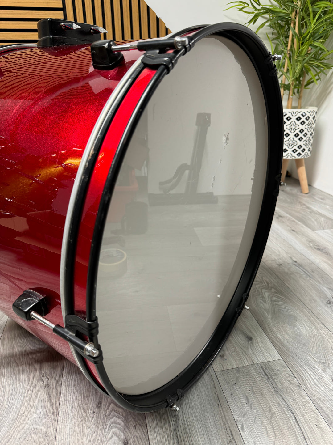 Tiger 22"x16" Bass Drum / Kick Drum / Red #OQ124