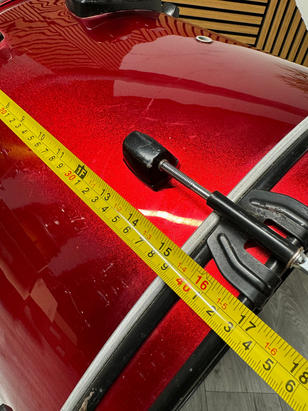 Tiger 22"x16" Bass Drum / Kick Drum / Red #OQ124