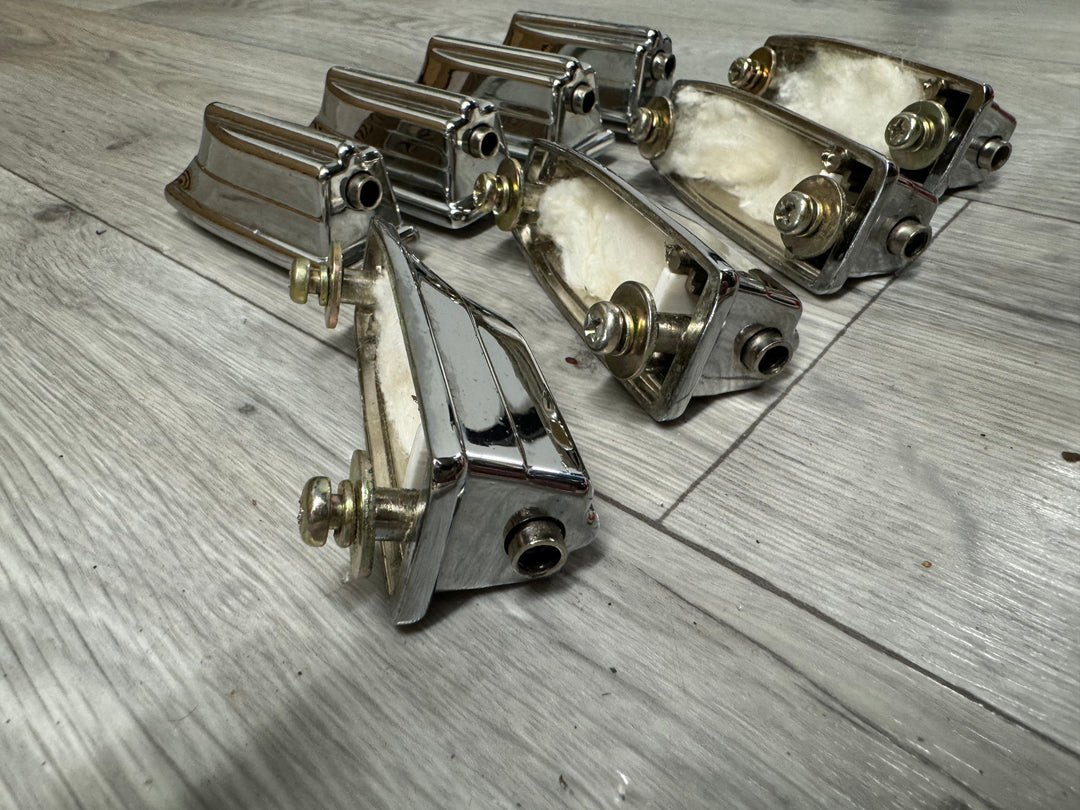 Vintage TAMA Imperialstar Bass Drum Lugs 60mm Hardware x8 / Spares #OQ126