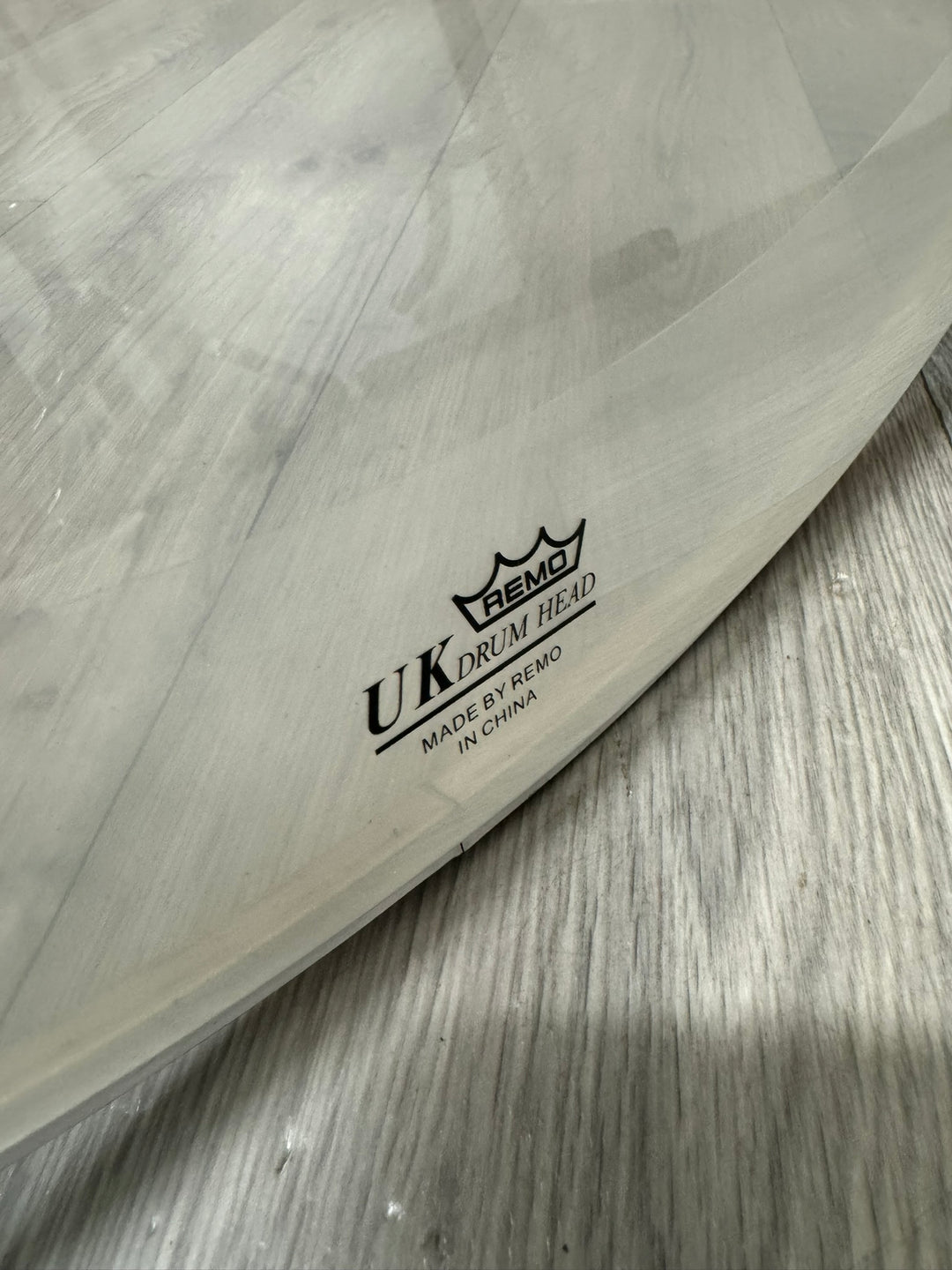 Ludwig Bass 24" Drum Heads (Pair) by Remo / Black & Clear #WW11