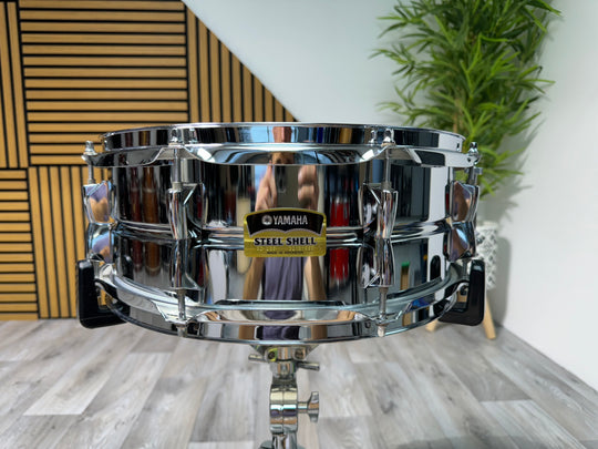 Yamaha Steel Shell 14” x 5.5” Snare Drum / Steel Shell / 8-Lug / Hardware #OC76
