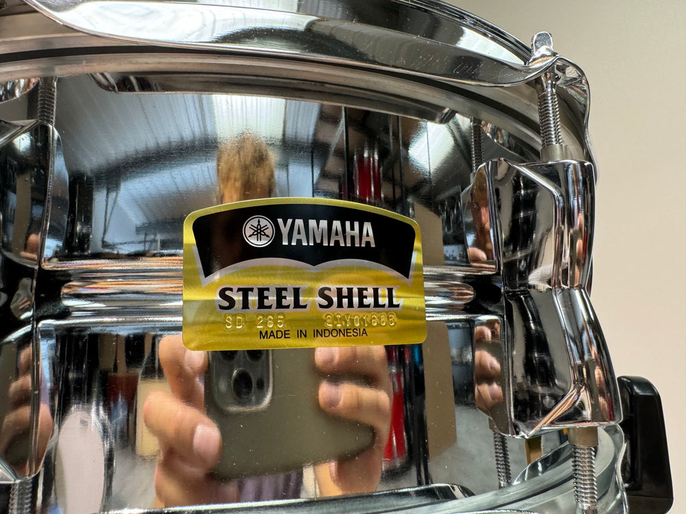 Yamaha Steel Shell 14” x 5.5” Snare Drum / Steel Shell / 8-Lug / Hardware #OC76
