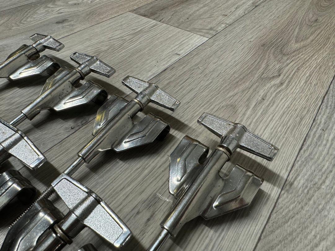 Vintage TAMA Imperialstar Bass Drum Tension Rods & Claws Hardware x8 #OQ128