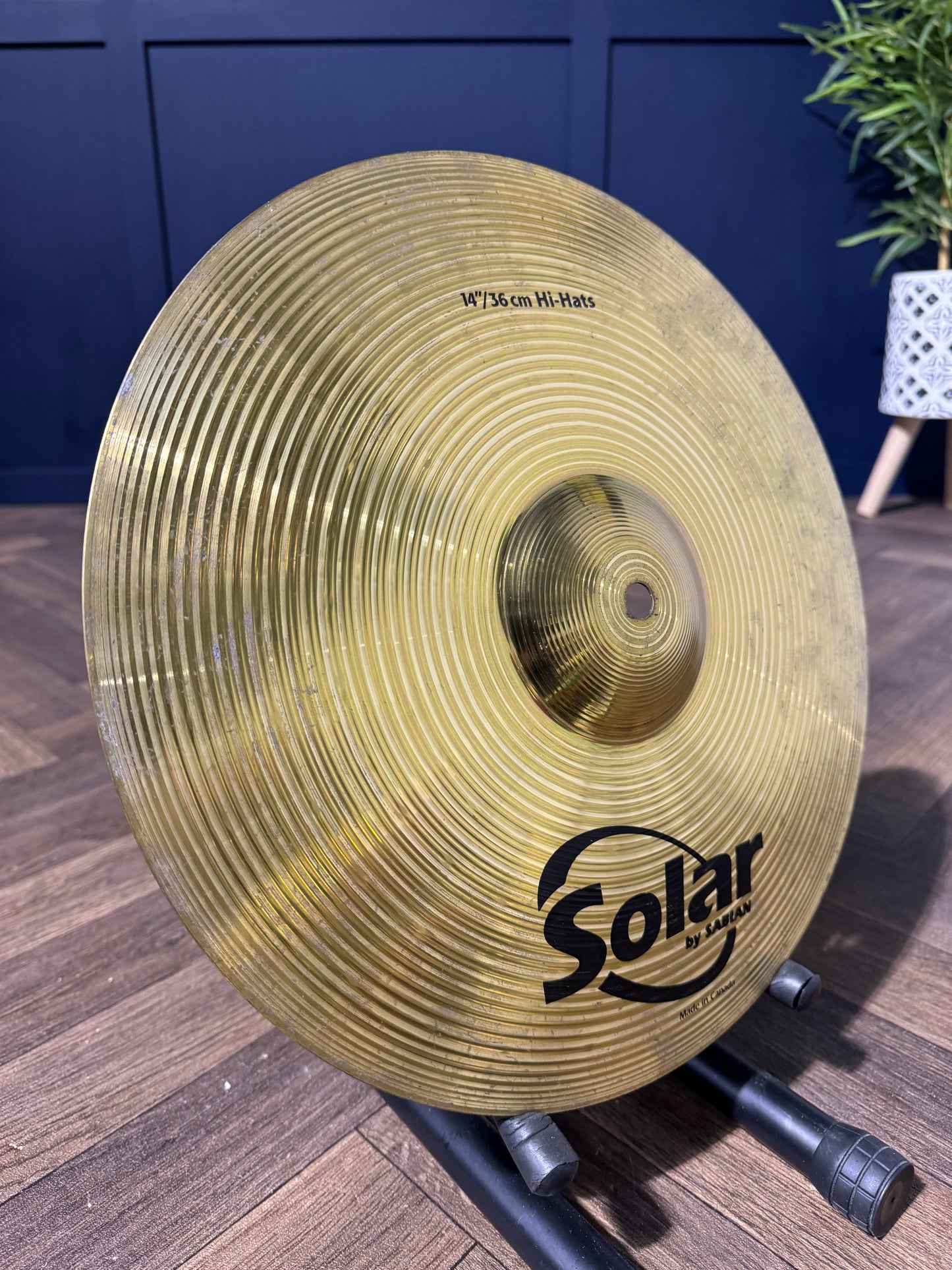 Solar by Sabian Hi Hats 14”/36cm Hi Hat Cymbals (Pair) #MU27