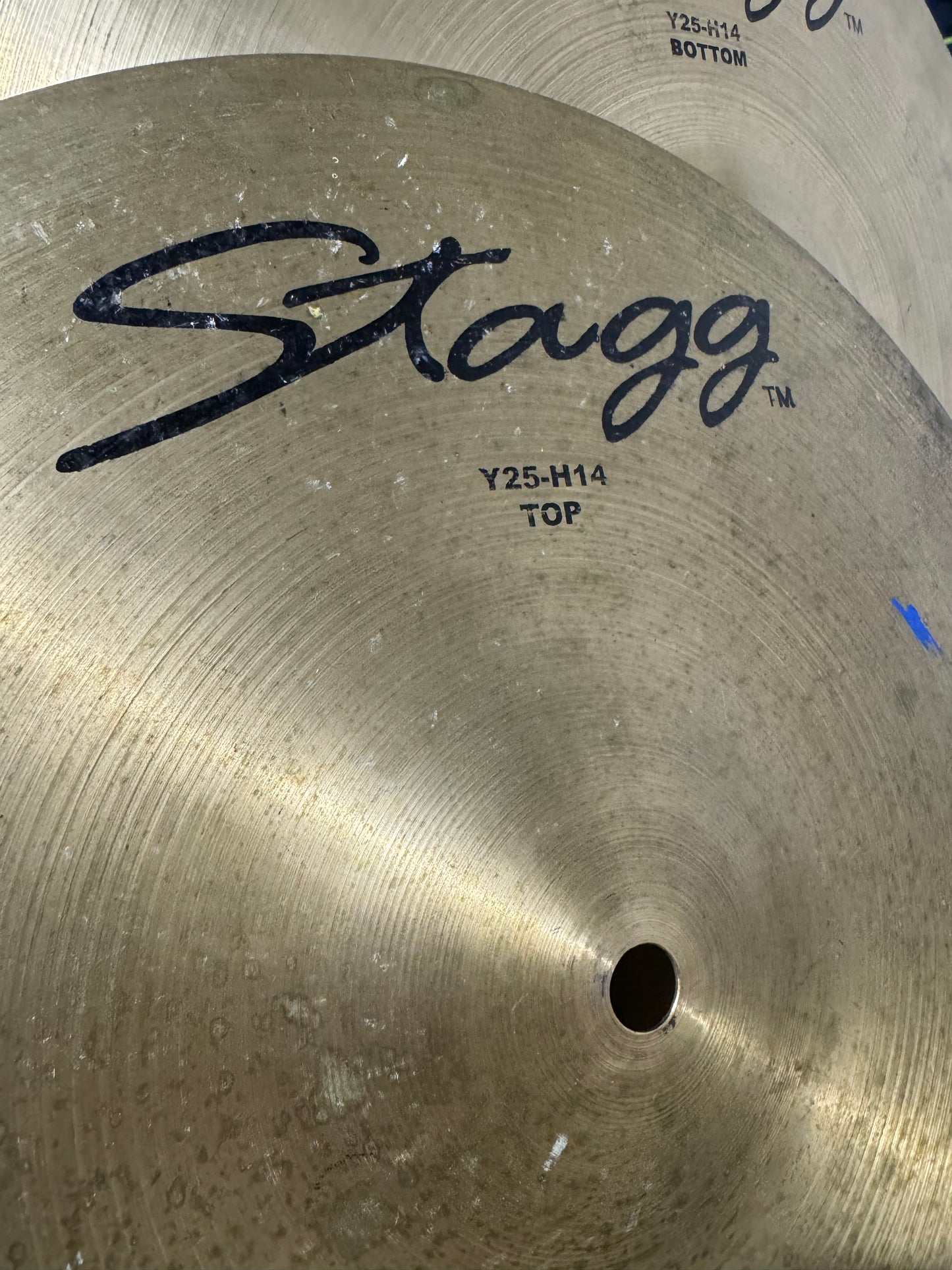 Stagg Y25-H14 Hi Hats 14”/36cm Hi Hat Cymbals (Pair) #MU28