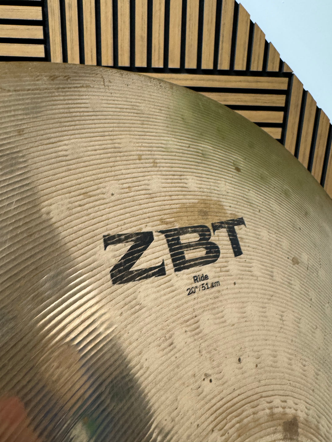 Zildjian ZBT Ride Cymbal 20”/51cm / Drum Accessory #OR5