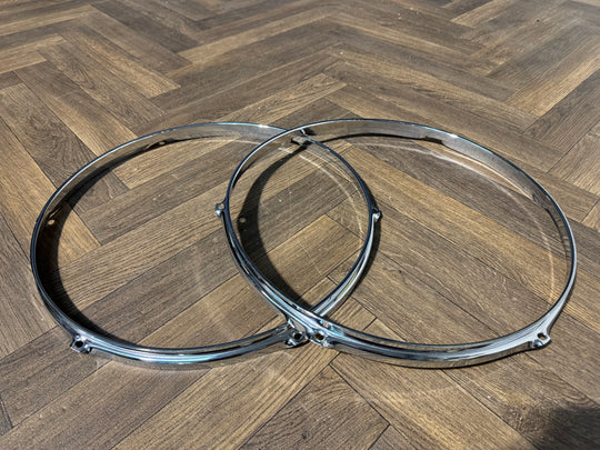 TAMA 16” Drum Hoops Rims 6-Lug Hardware Tension #NO20