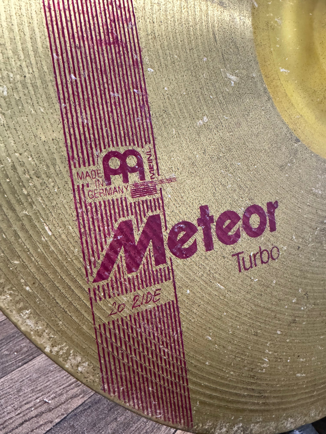 Meinl Meteor Turbo Ride 20”/51cm Ride Cymbal Drum #MU38/NY39