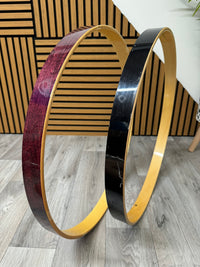 TAMA Rockstar Bass Drum 22” Wooden Hoops Rims Hardware (Pair) #WF131