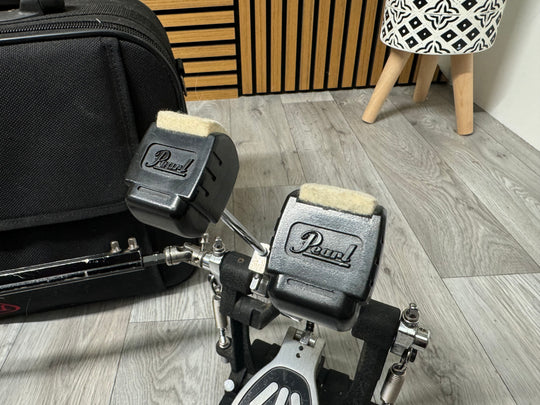 Pearl P-122TW Double Bass Drum Pedal / Kick Pedal / Hardware #OR11