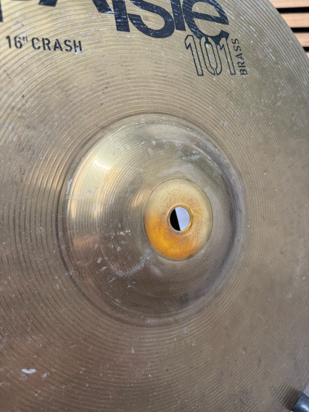 Paiste 101 16"/40cm Crash Cymbal *Cracked* #WQ3