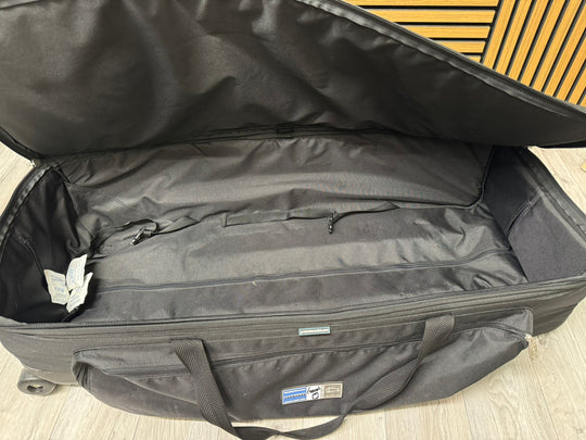 Protection Racket Drum Hardware 38x14x10 Lined Soft Case Bag on Wheels #WG12