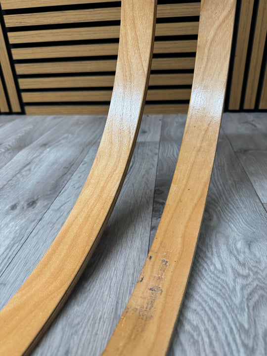 Yamaha Bass Drum 22” Wooden Hoops Rims Hardware (Pair) #WQ7