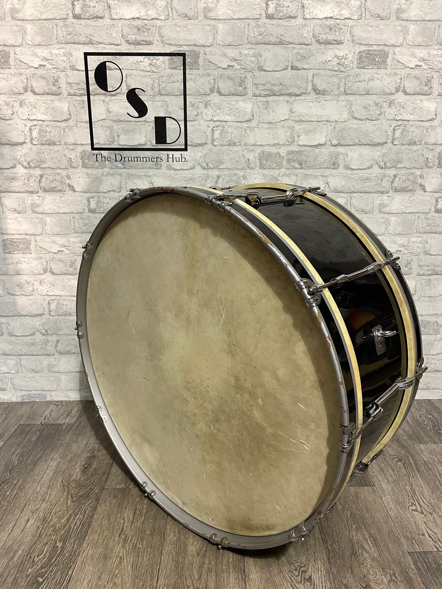 Vintage Premier 28" Marching Bass Drum / 1950's / Collectors Drum #JF1