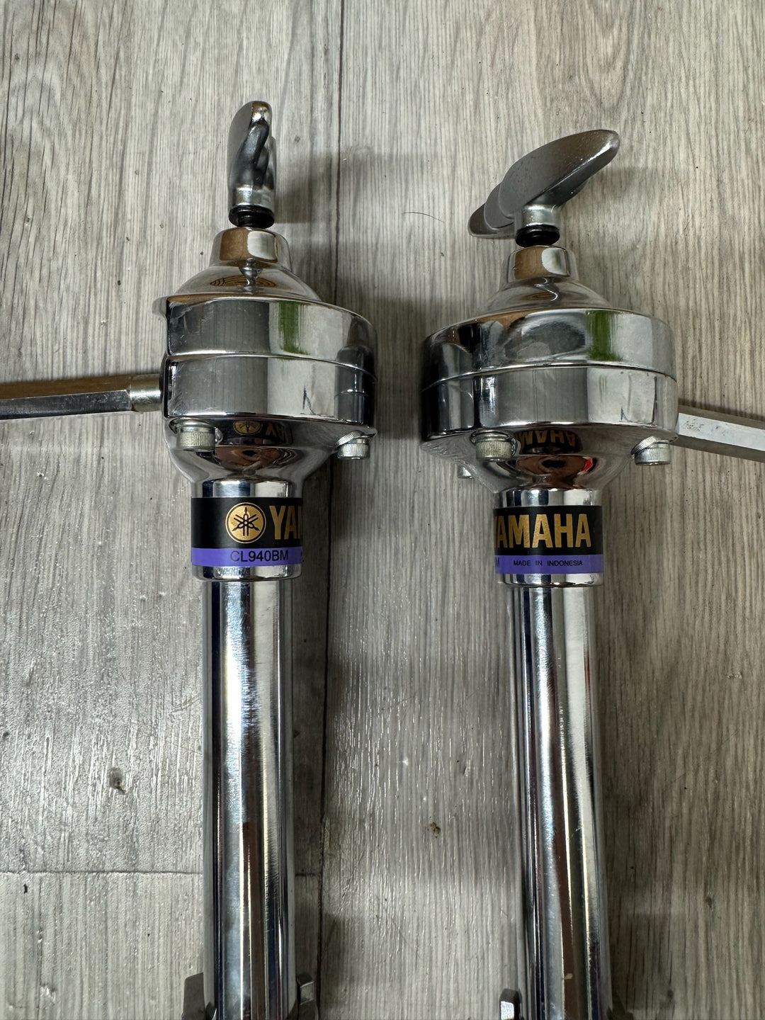 Yamaha CL940BM Tom Drum Arms 22mm / Chrome Hardware (Pair) #WQ8