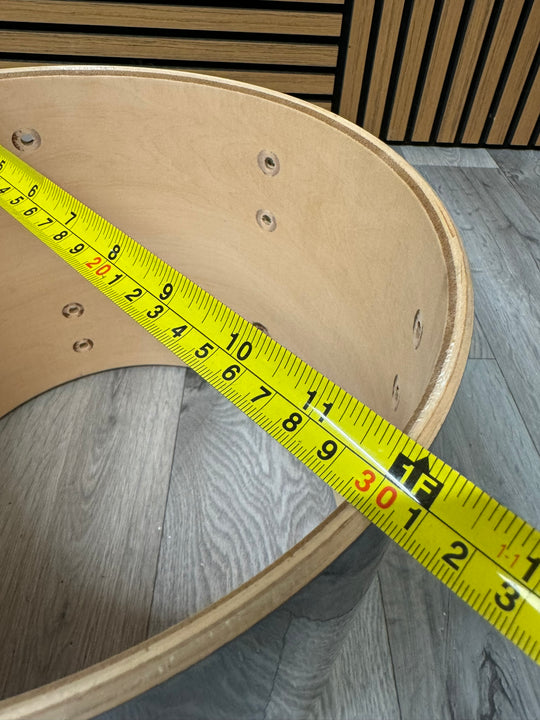 TAMA Rockstar Tom Drum Shell 12”x10” Bare Wood Project / Upcycle #WF134
