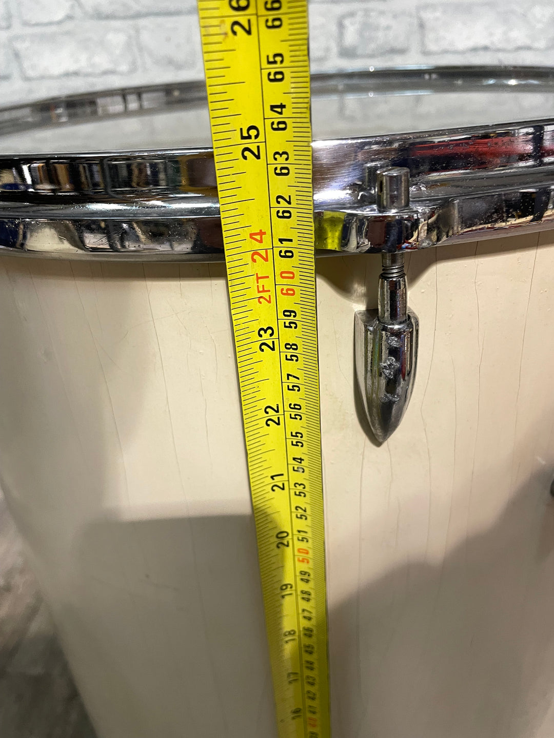 Vintage Ajax Cocktail Drum 16"x24" #JF4