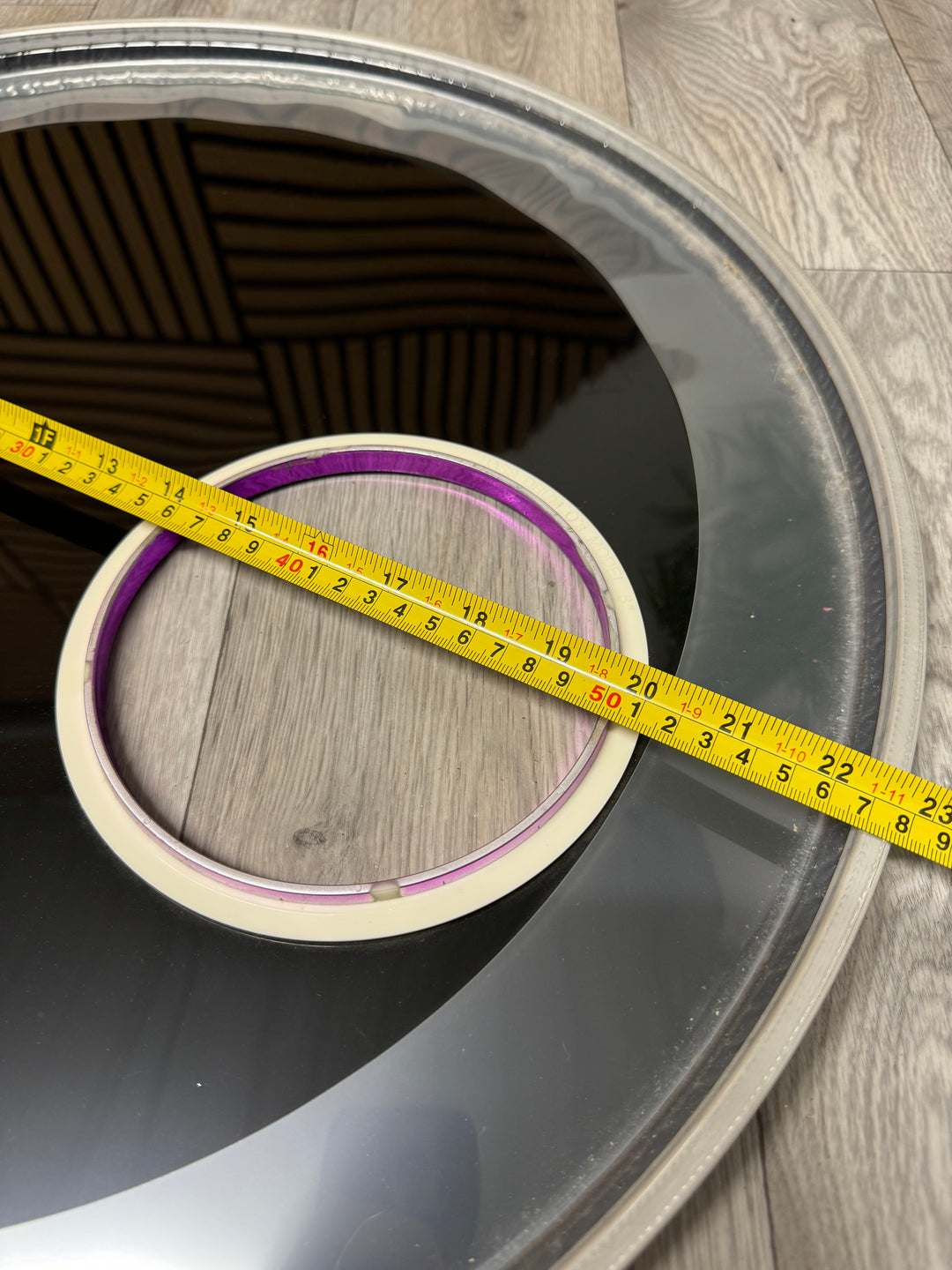 Pearl Resonant Bass 22" Drum Head / Black #OR28