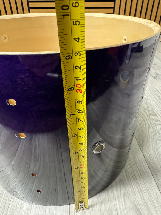 Pearl Export ELX Tom Drum Shell 12”x9” Bare Wood Project #OR30