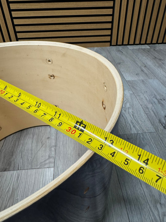 Pearl Export ELX Tom Drum Shell 13”x10” Bare Wood Project #OR31