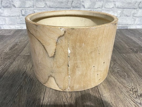Vintage Beverley Tom Drum Shell 12”x8” Bare Wood Project / Upcycle #JF10