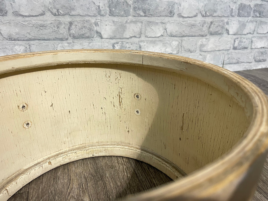 Vintage Beverley Tom Drum Shell 12”x8” Bare Wood Project / Upcycle #JF10