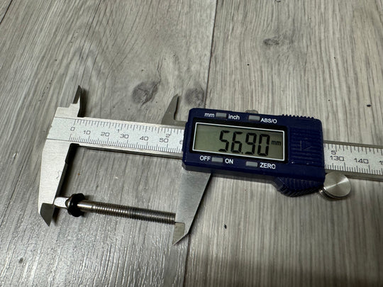 Pearl Drum Tension Rods 57mm Screws Tom Spares x6 #OR37