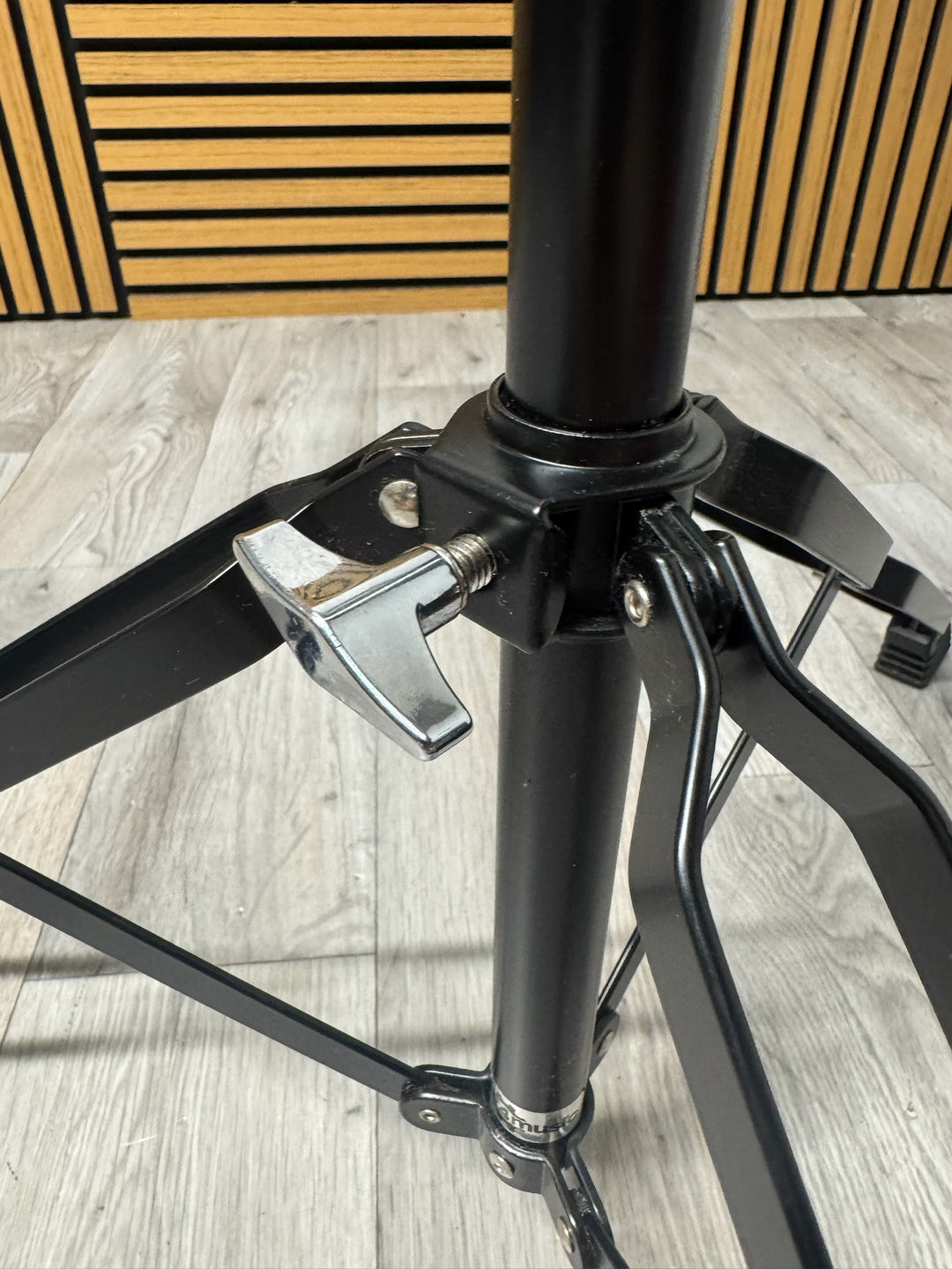 Boom Arm Cymbal Stand / Double Braced Black Hardware #WQ19