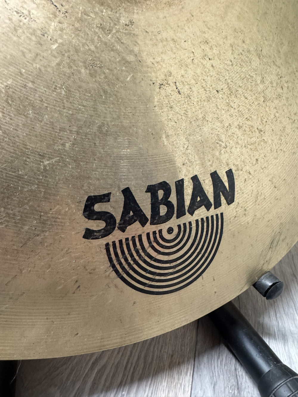 Sabian AAX Raw Bell Dry Ride Cymbal 21”/53cm Cymbal #VG7