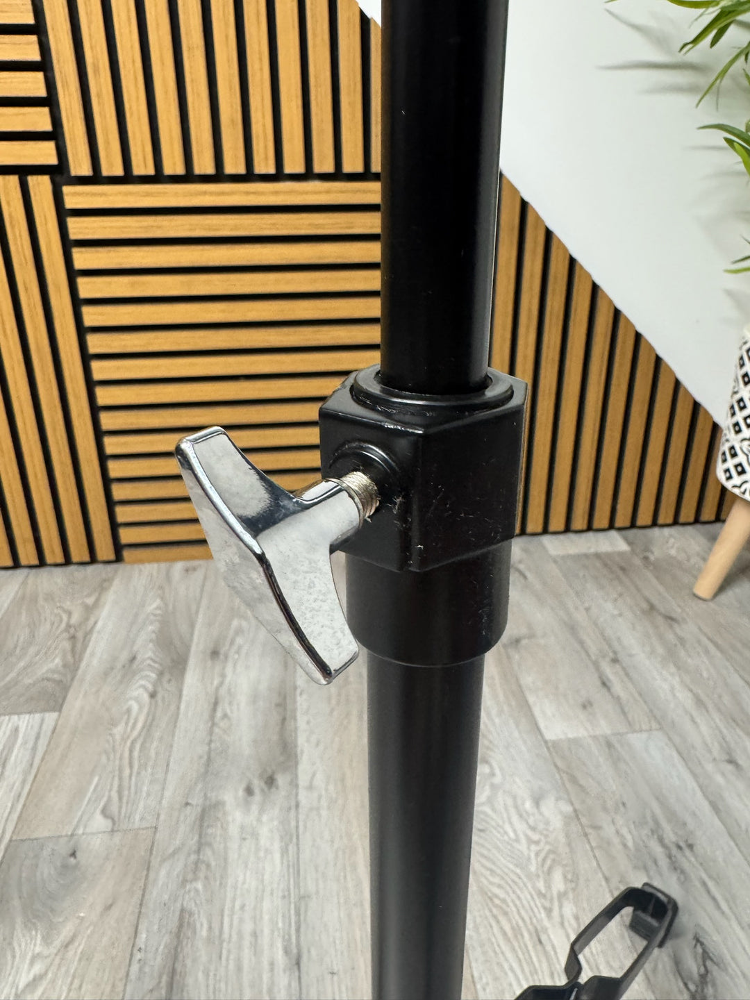 Boom Arm Cymbal Stand / Double Braced Black Hardware #WQ19