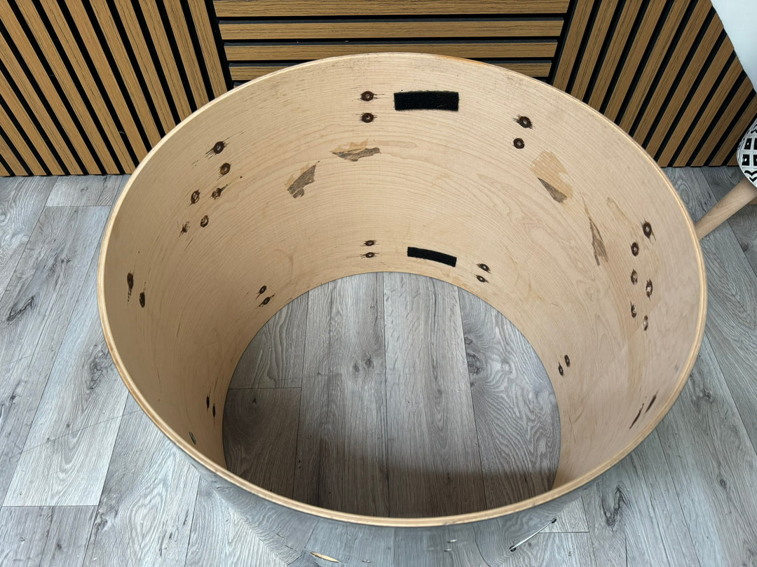 PDP CX Bass Drum Shell 22”x18” Bare Wood Project #WX21