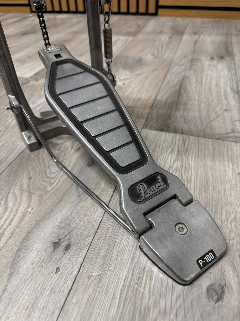 Pearl P-100 Single Bass Drum Pedal / Kick Pedal / Hardware #WL23